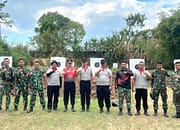 Lapas Ambarawa dan Rutan Salatiga Gelar Latihan Menembak Bersama Yonkav 2/TC 