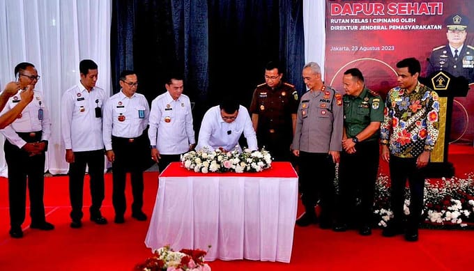 Dirjenpas Apresiasi Rutan Kelas I Cipinang